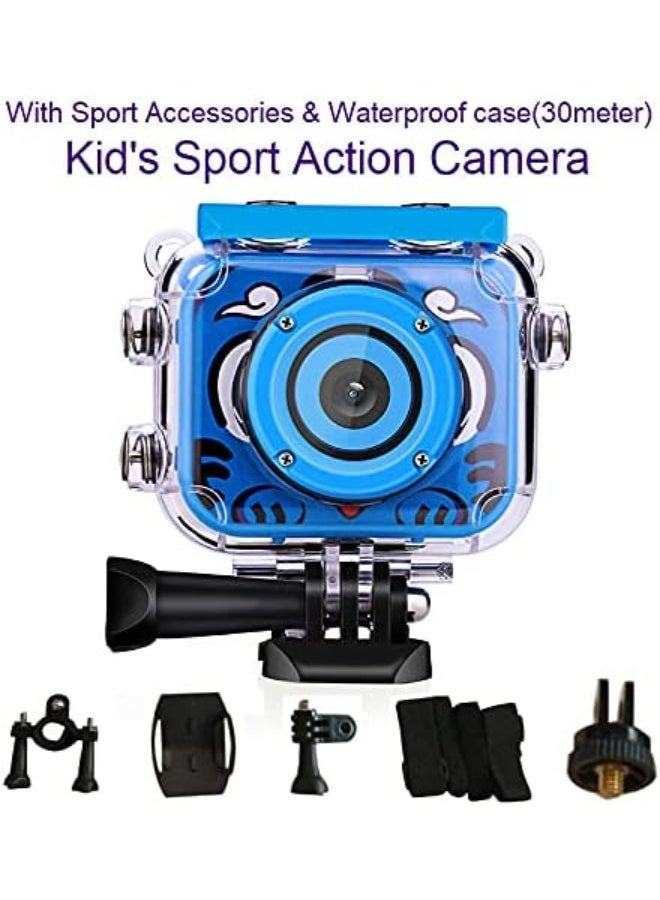 PRINTSHOP4ME Waterproof Digital Camera For Kids With 16 GB Storage Card-HD Video Camera Recorder For Girls And Boys-Durable And Easy-To-Use Underwater Camera For Toddlers - Image 2